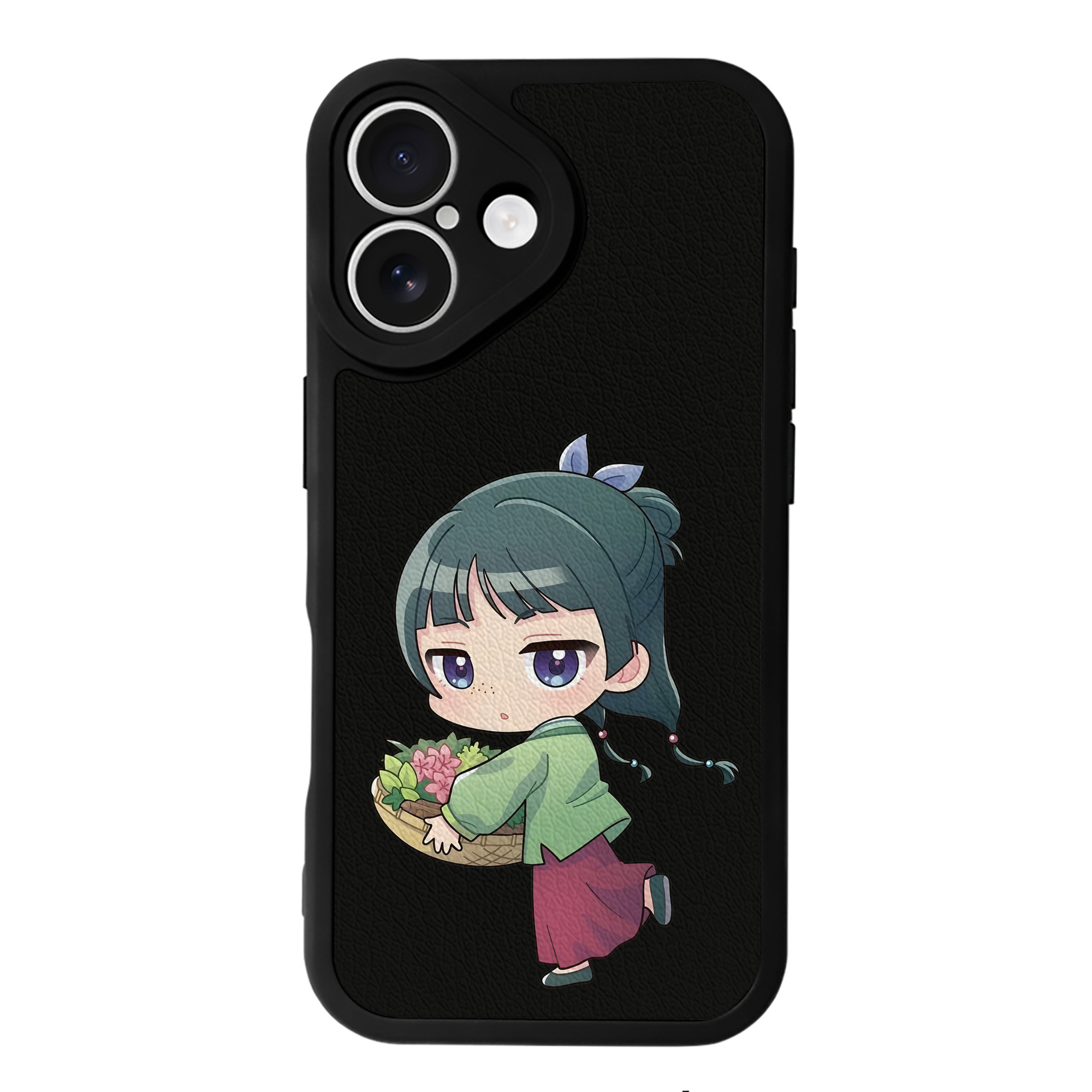 薬屋のひとりごと The Apothecary Diaries 【iPhone 16シリーズ対応】シリコンスマホケース（レザー調） 材質：シリコン